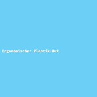 Ergonomischer Plastik-Hut