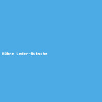 Kühne Leder-Rutsche
